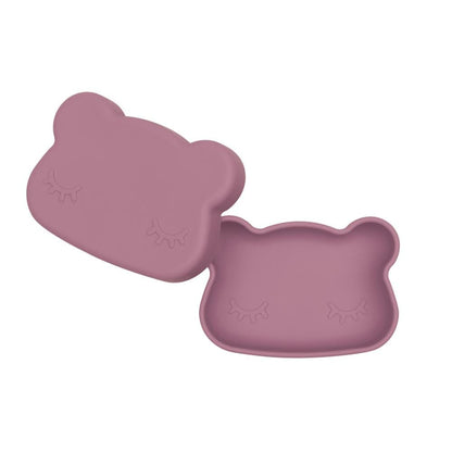 We Might Be Tiny Bear Silicone Bowl and Plate Snackie We Might Be Tiny Bear Silicone Bowl and Plate Snackie 