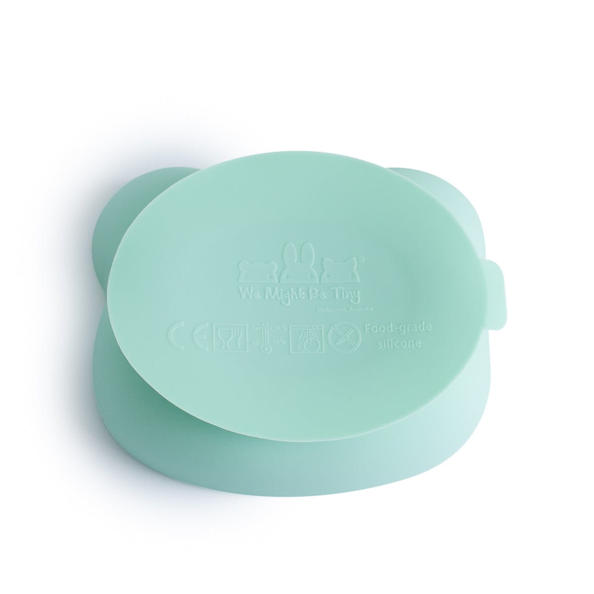 We Might Be Tiny Bear Silicone Stickie™ Bowl with Lid We Might Be Tiny Bear Silicone Stickie™ Bowl with Lid 