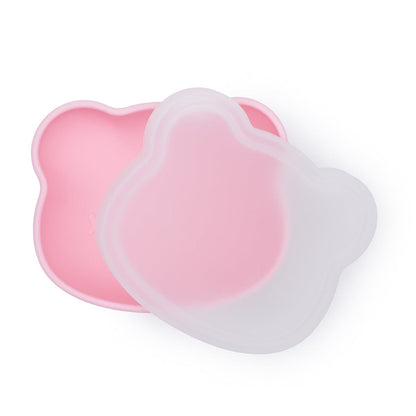 We Might Be Tiny Bear Silicone Stickie™ Bowl with Lid We Might Be Tiny Bear Silicone Stickie™ Bowl with Lid 