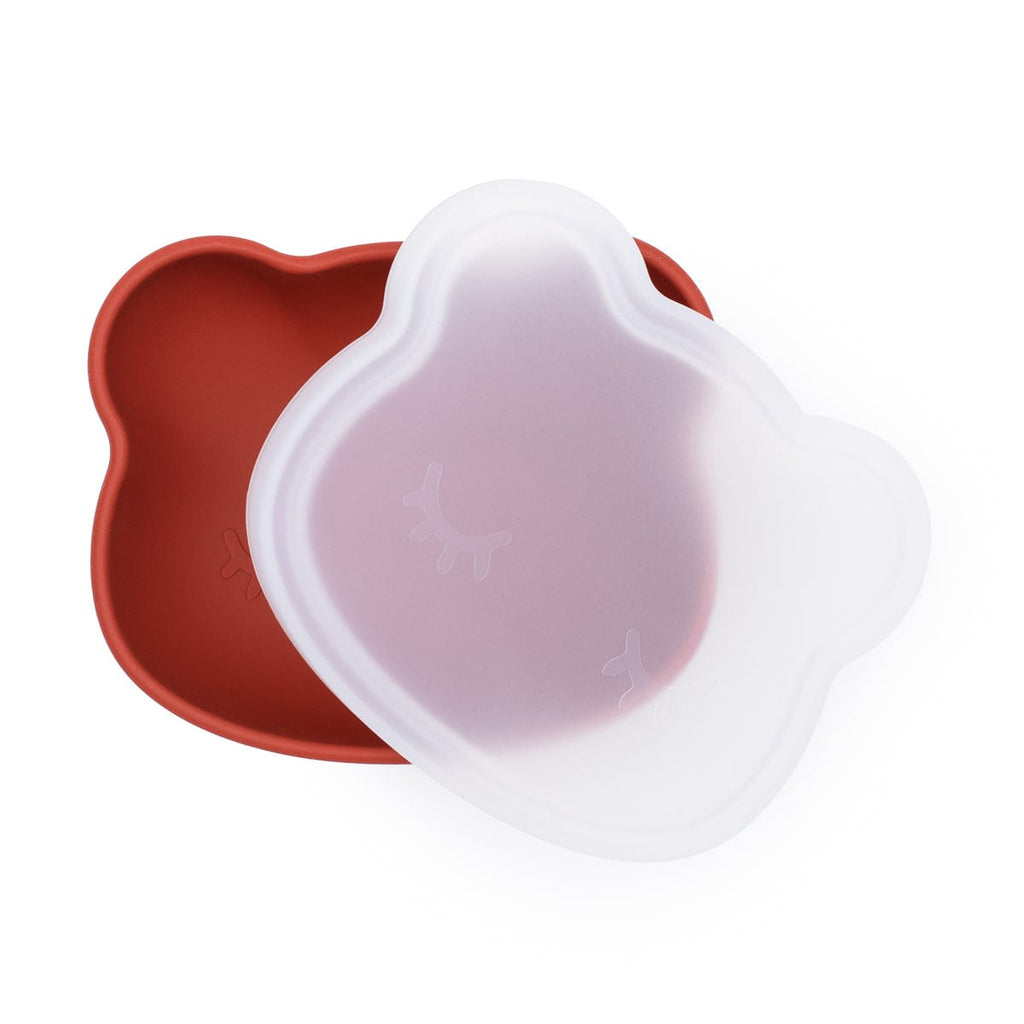 We Might Be Tiny Bear Silicone Stickie™ Bowl with Lid We Might Be Tiny Bear Silicone Stickie™ Bowl with Lid 
