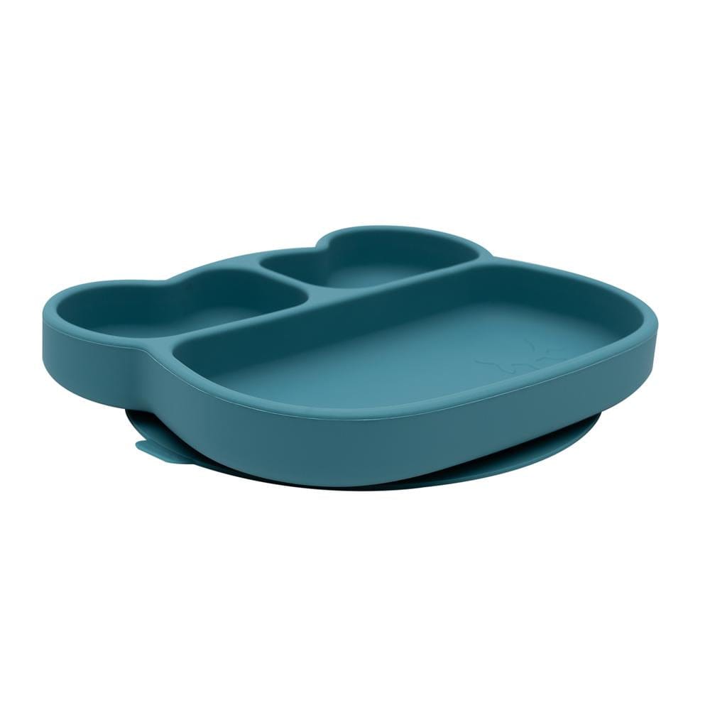 We Might Be Tiny Bear Silicone Divided Stickie Plate We Might Be Tiny Bear Silicone Divided Stickie Plate 
