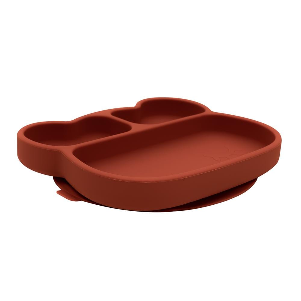 We Might Be Tiny Bear Silicone Divided Stickie Plate We Might Be Tiny Bear Silicone Divided Stickie Plate 