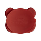We Might Be Tiny Bear Silicone Divided Stickie Plate We Might Be Tiny Bear Silicone Divided Stickie Plate 