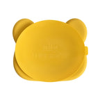 We Might Be Tiny Bear Silicone Divided Stickie Plate We Might Be Tiny Bear Silicone Divided Stickie Plate 