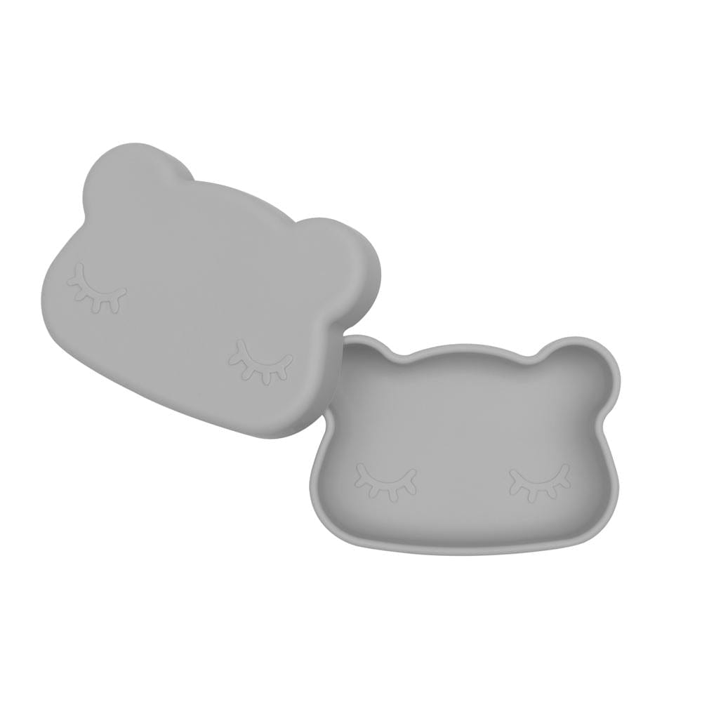 We Might Be Tiny Bear Silicone Bowl and Plate Snackie We Might Be Tiny Bear Silicone Bowl and Plate Snackie 