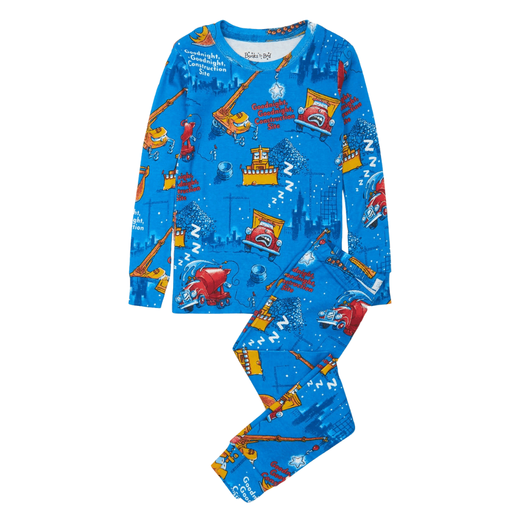 Books To Bed Goodnight, Goodnight, Construction Site Book and Pajama Set Books To Bed Goodnight, Goodnight, Construction Site Book and Pajama Set 