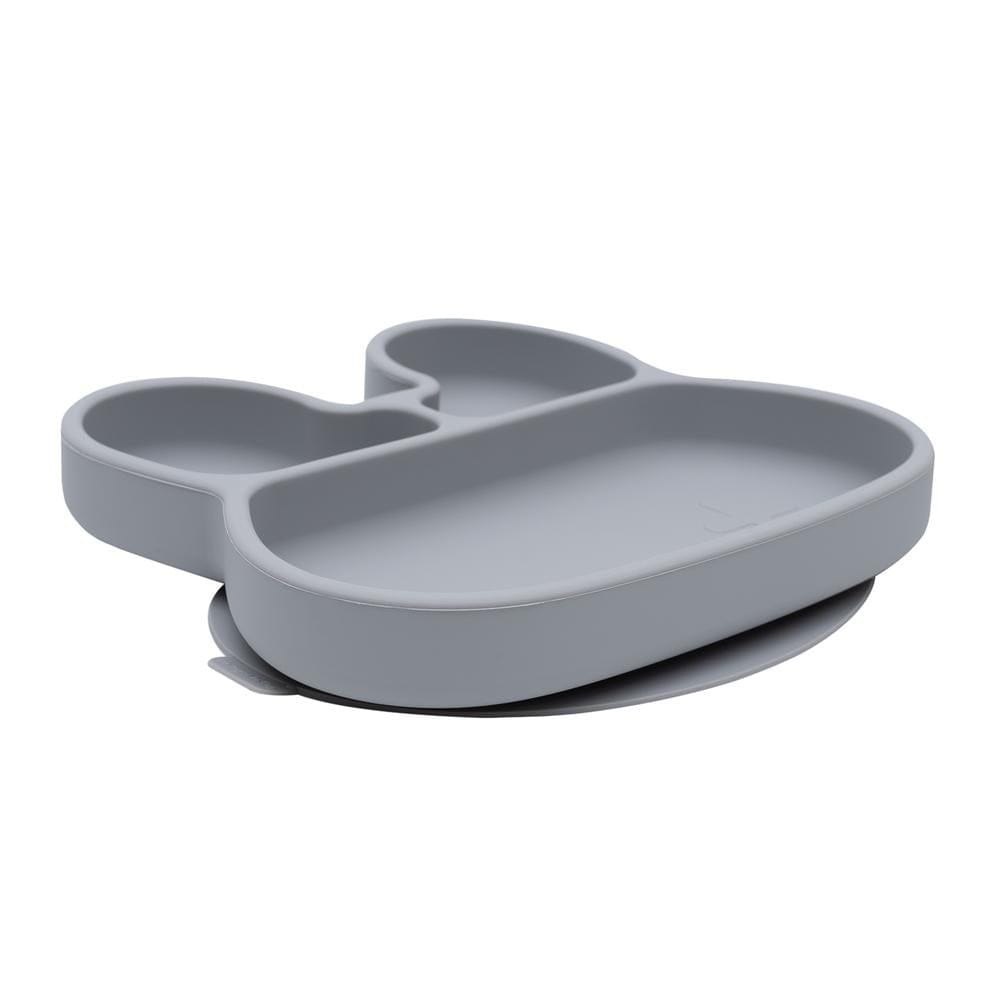 We Might Be Tiny Bunny Silicone Divided Stickie Plate We Might Be Tiny Bunny Silicone Divided Stickie Plate 