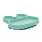 We Might Be Tiny Bunny Silicone Divided Stickie Plate We Might Be Tiny Bunny Silicone Divided Stickie Plate 