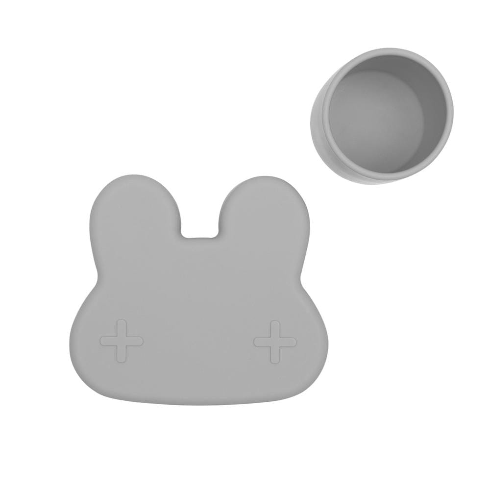 We Might Be Tiny Bunny Silicone Bowl and Plate Snackie We Might Be Tiny Bunny Silicone Bowl and Plate Snackie 