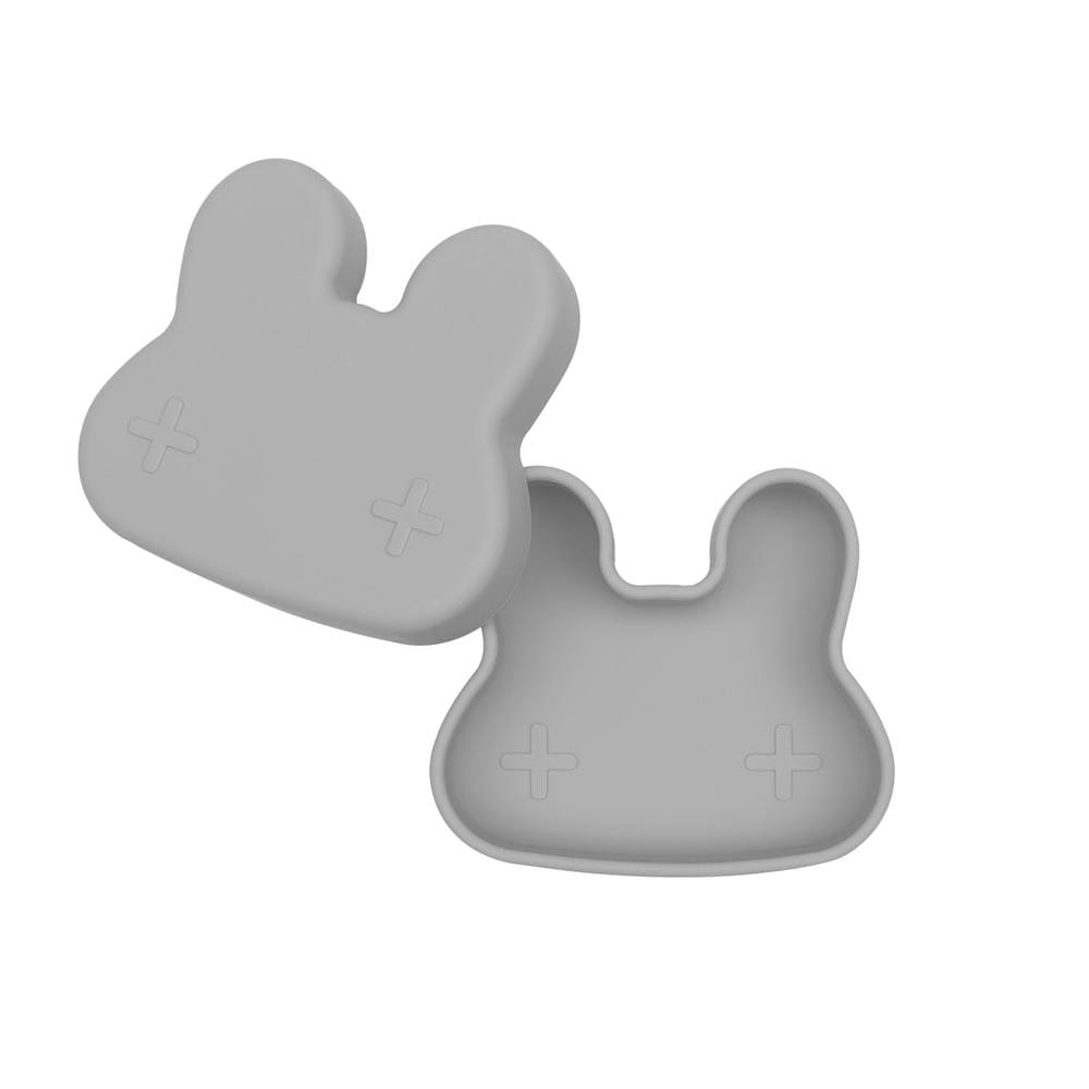 We Might Be Tiny Bunny Silicone Bowl and Plate Snackie We Might Be Tiny Bunny Silicone Bowl and Plate Snackie 