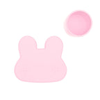 We Might Be Tiny Bunny Silicone Bowl and Plate Snackie We Might Be Tiny Bunny Silicone Bowl and Plate Snackie 