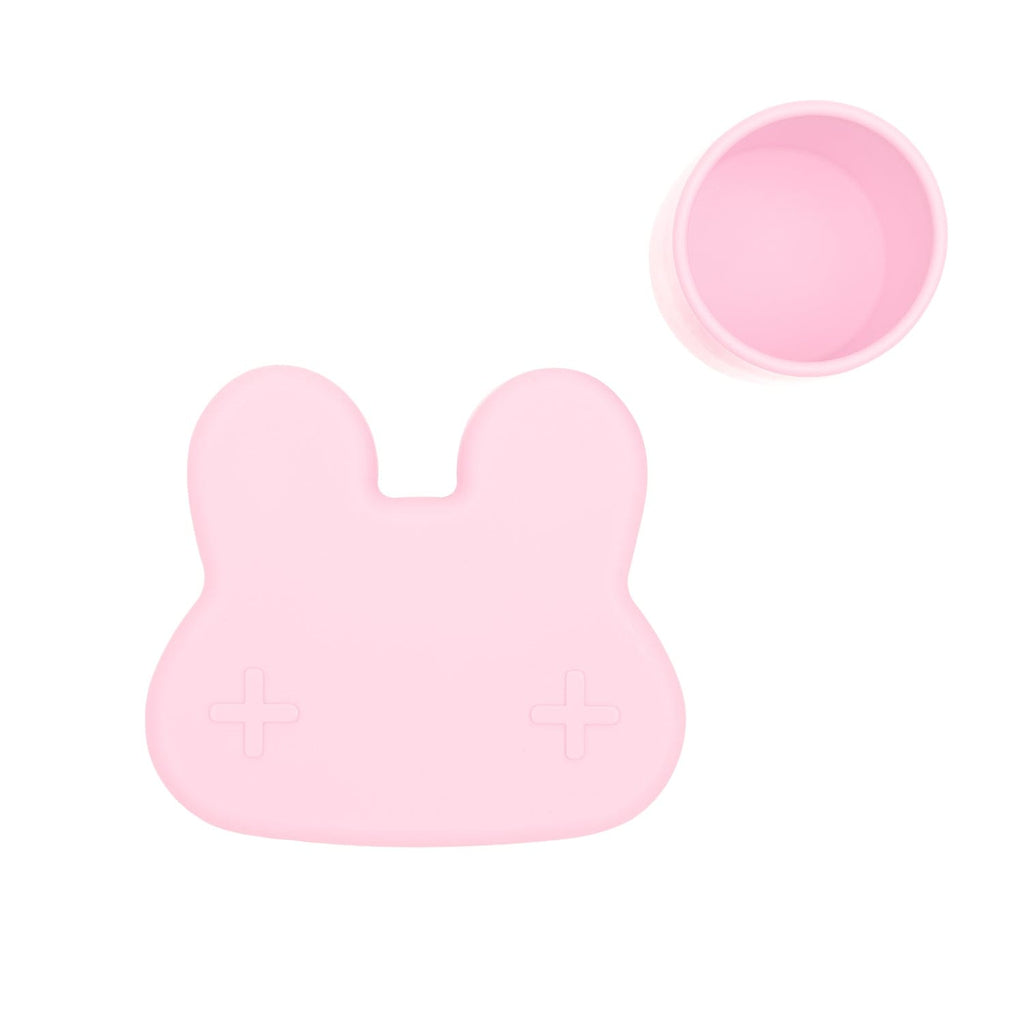 We Might Be Tiny Bunny Silicone Bowl and Plate Snackie We Might Be Tiny Bunny Silicone Bowl and Plate Snackie 