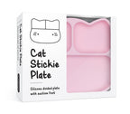 We Might Be Tiny Cat Silicone Divided Stickie Plate We Might Be Tiny Cat Silicone Divided Stickie Plate 