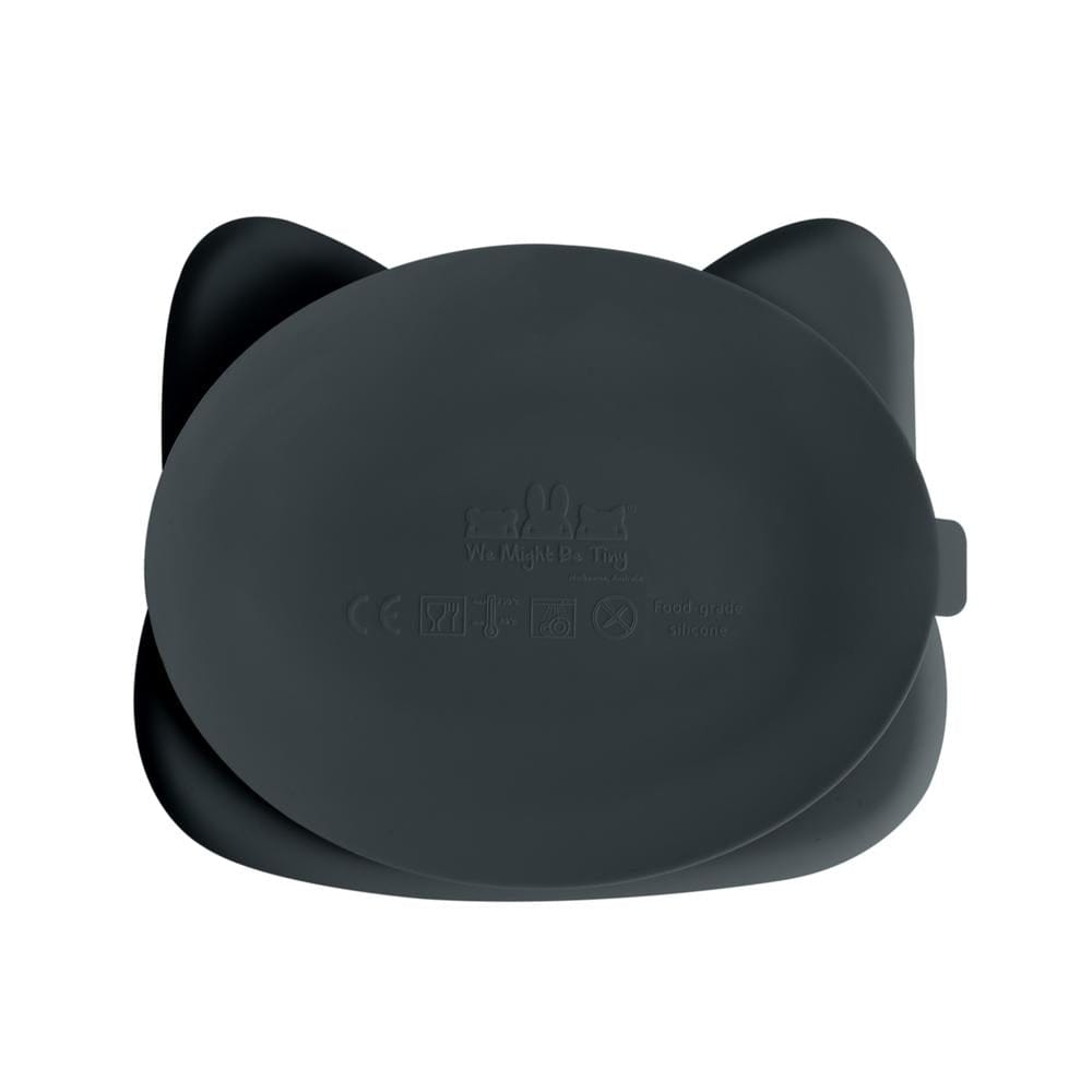 We Might Be Tiny Cat Silicone Divided Stickie Plate We Might Be Tiny Cat Silicone Divided Stickie Plate 