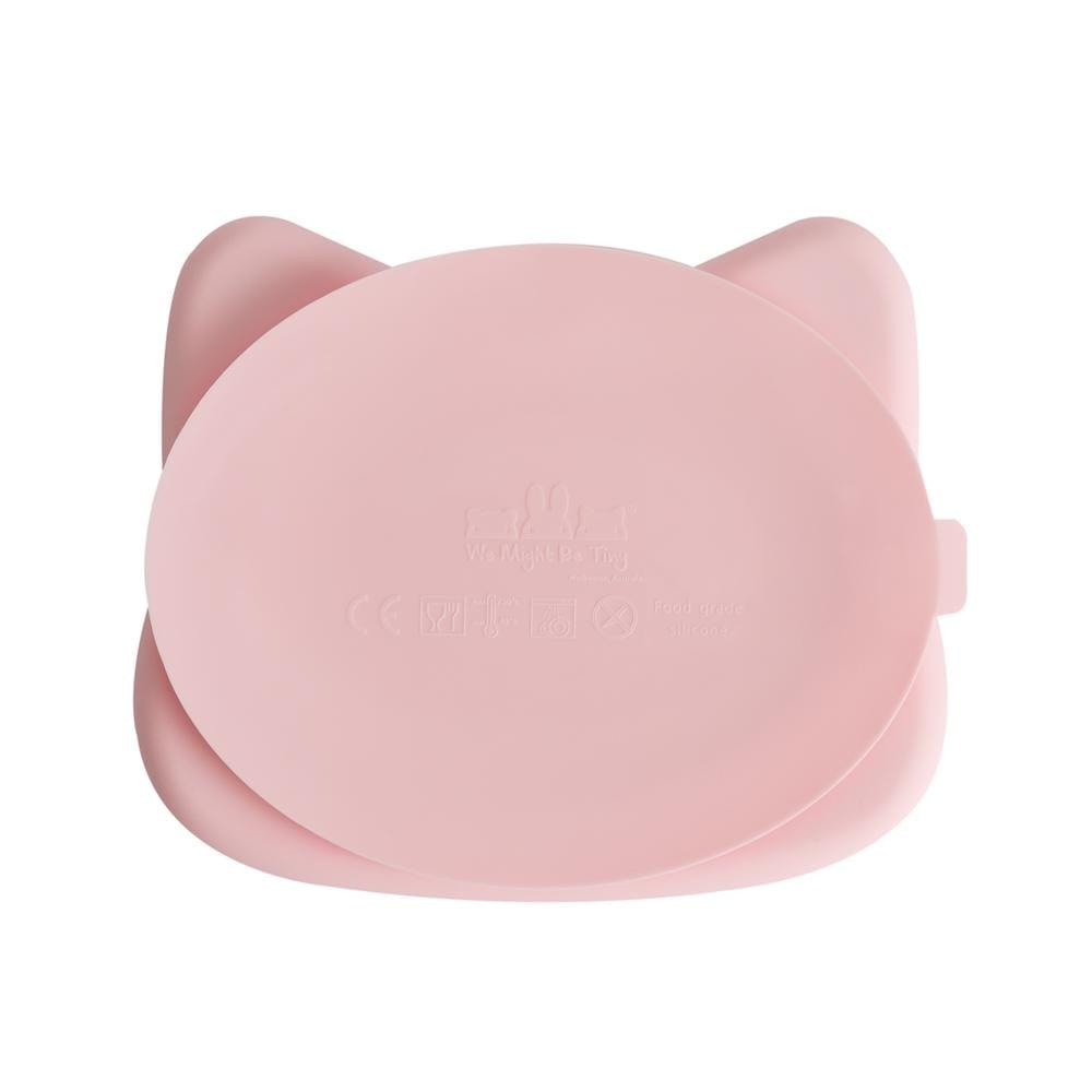 We Might Be Tiny Cat Silicone Divided Stickie Plate We Might Be Tiny Cat Silicone Divided Stickie Plate 