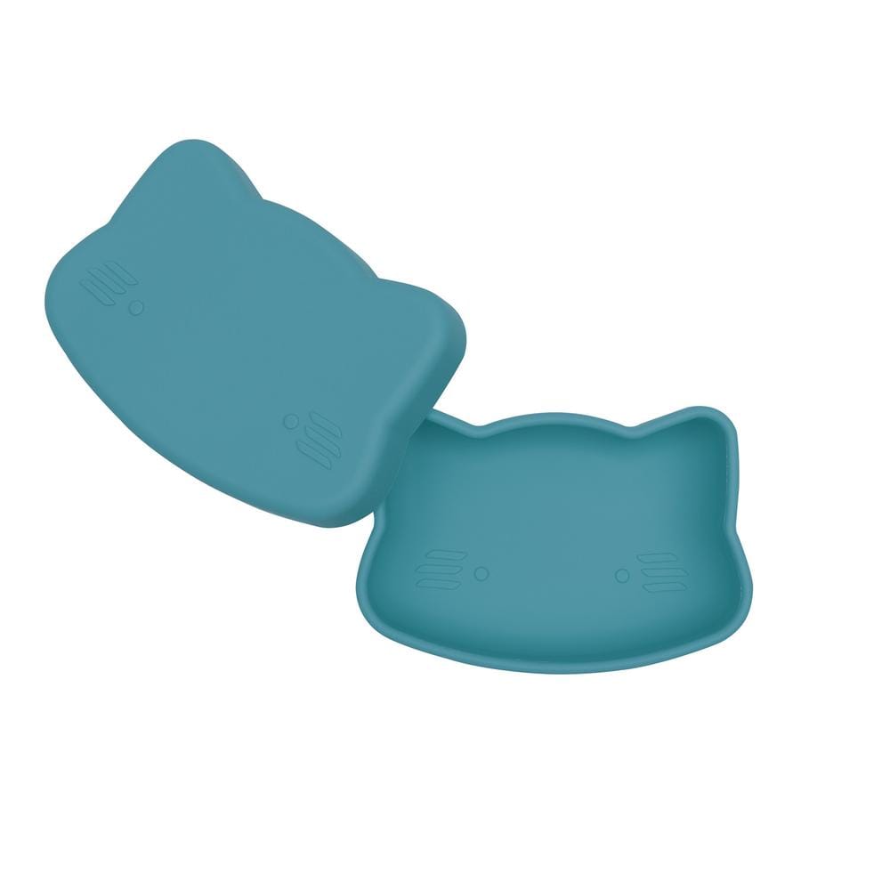 We Might Be Tiny Cat Silicone Bowl and Plate Snackie We Might Be Tiny Cat Silicone Bowl and Plate Snackie 