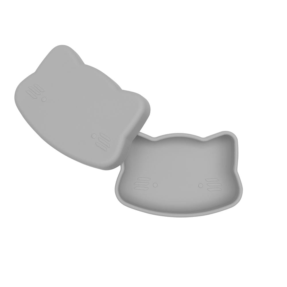 We Might Be Tiny Cat Silicone Bowl and Plate Snackie We Might Be Tiny Cat Silicone Bowl and Plate Snackie 