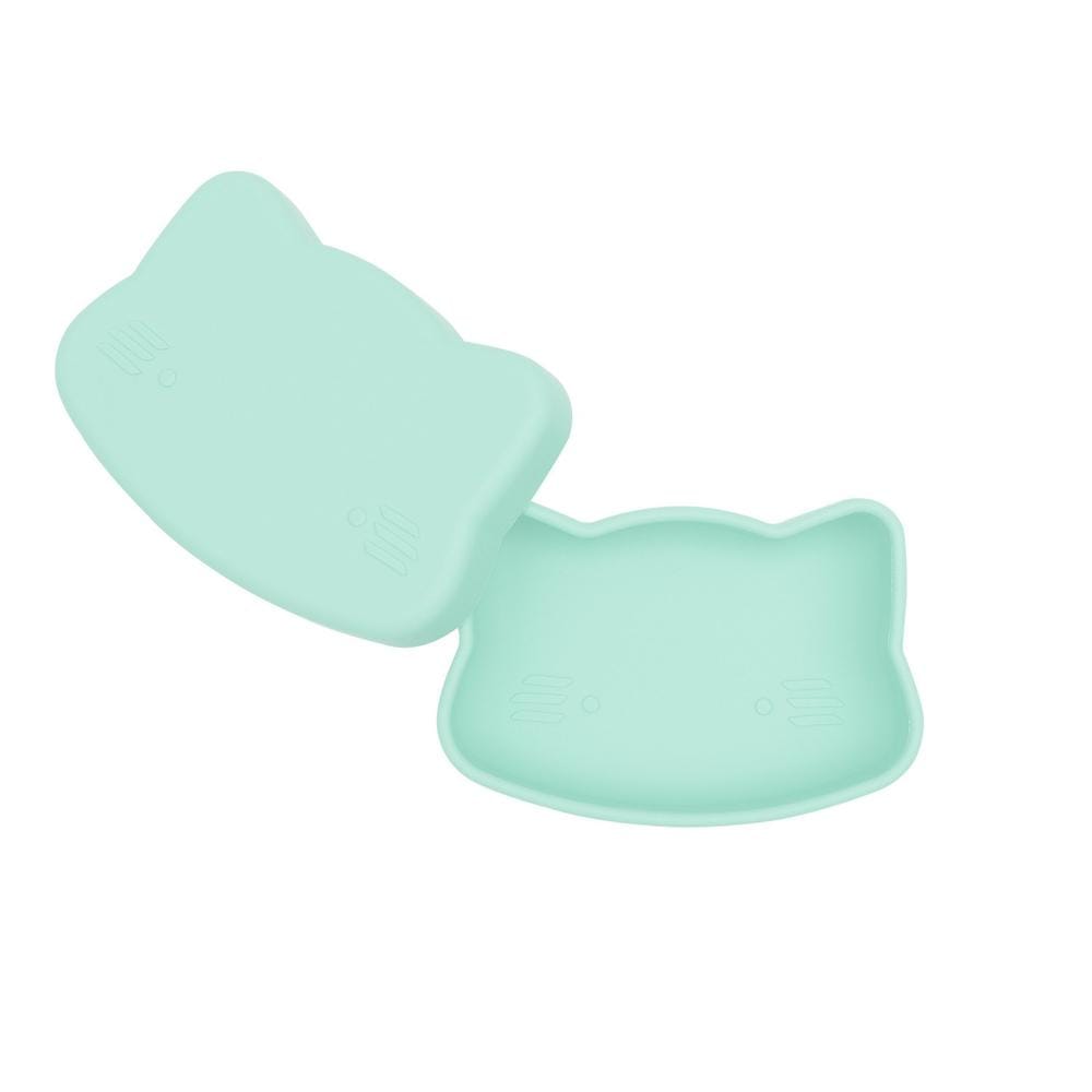 We Might Be Tiny Cat Silicone Bowl and Plate Snackie We Might Be Tiny Cat Silicone Bowl and Plate Snackie 