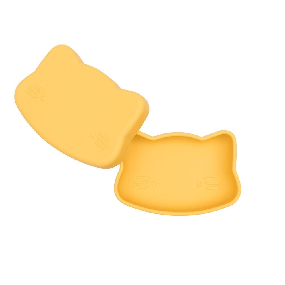 We Might Be Tiny Cat Silicone Bowl and Plate Snackie We Might Be Tiny Cat Silicone Bowl and Plate Snackie 