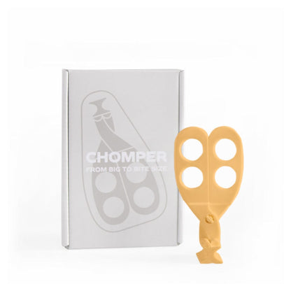 Chomper Baby Food Scissors Yellow CH002