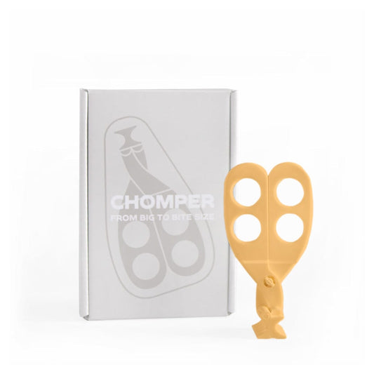 Chomper Baby Food Scissors Yellow CH002