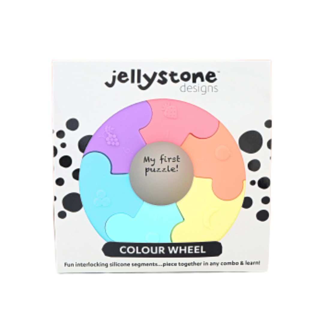 Jellystone Silicone Colour Wheel Puzzle Jellystone Silicone Colour Wheel Puzzle 