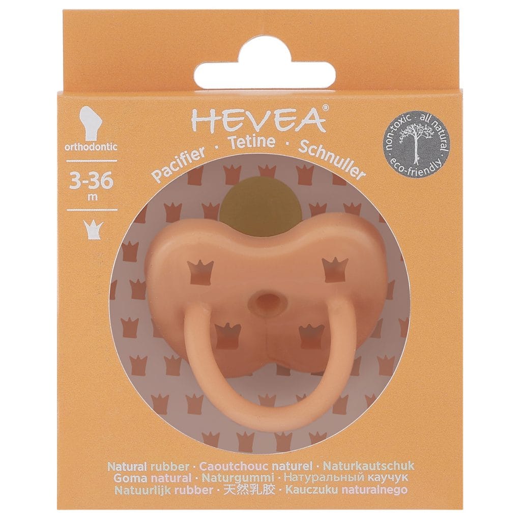 Hevea Pacifier - Cantaloupe Hevea Pacifier - Cantaloupe 
