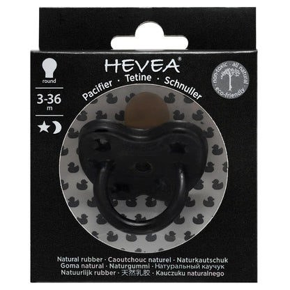 Hevea Pacifier - Outer Space Black Hevea Pacifier - Outer Space Black 