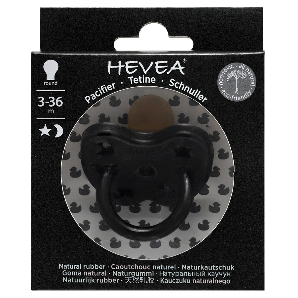 Hevea Pacifier - Outer Space Black Hevea Pacifier - Outer Space Black 