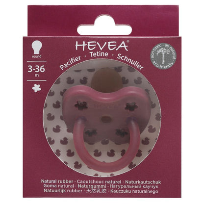 Hevea Pacifier - Ruby Red Hevea Pacifier - Ruby Red 
