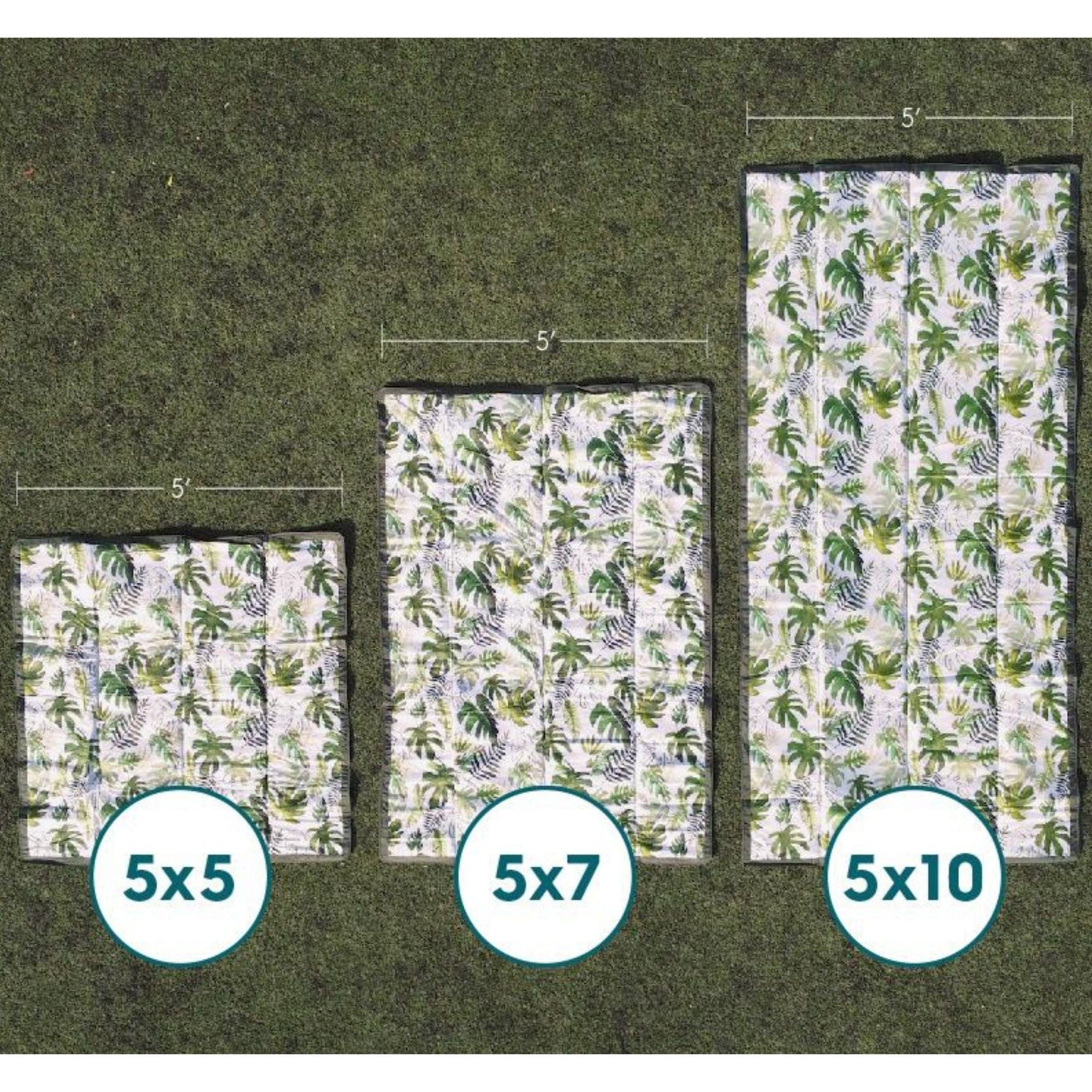 Little Unicorn 5 x 10 Outdoor Blanket - Navy Plaid Little Unicorn 5 x 10 Outdoor Blanket - Navy Plaid 