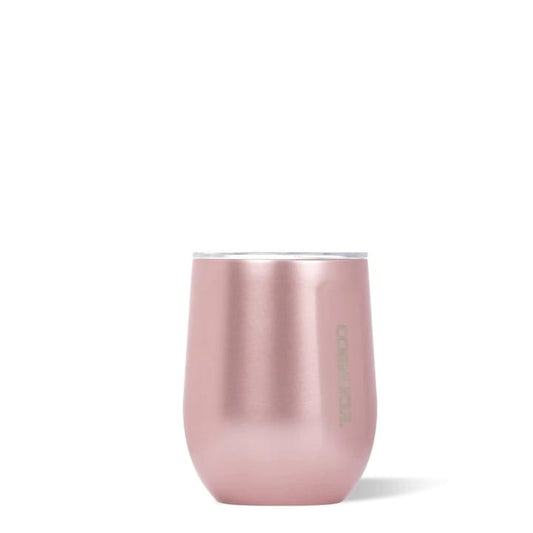 Corkcicle Metallic Stemless Insulated Stainless Steel Cup 355ml Rose Metallic CO-2312ERM