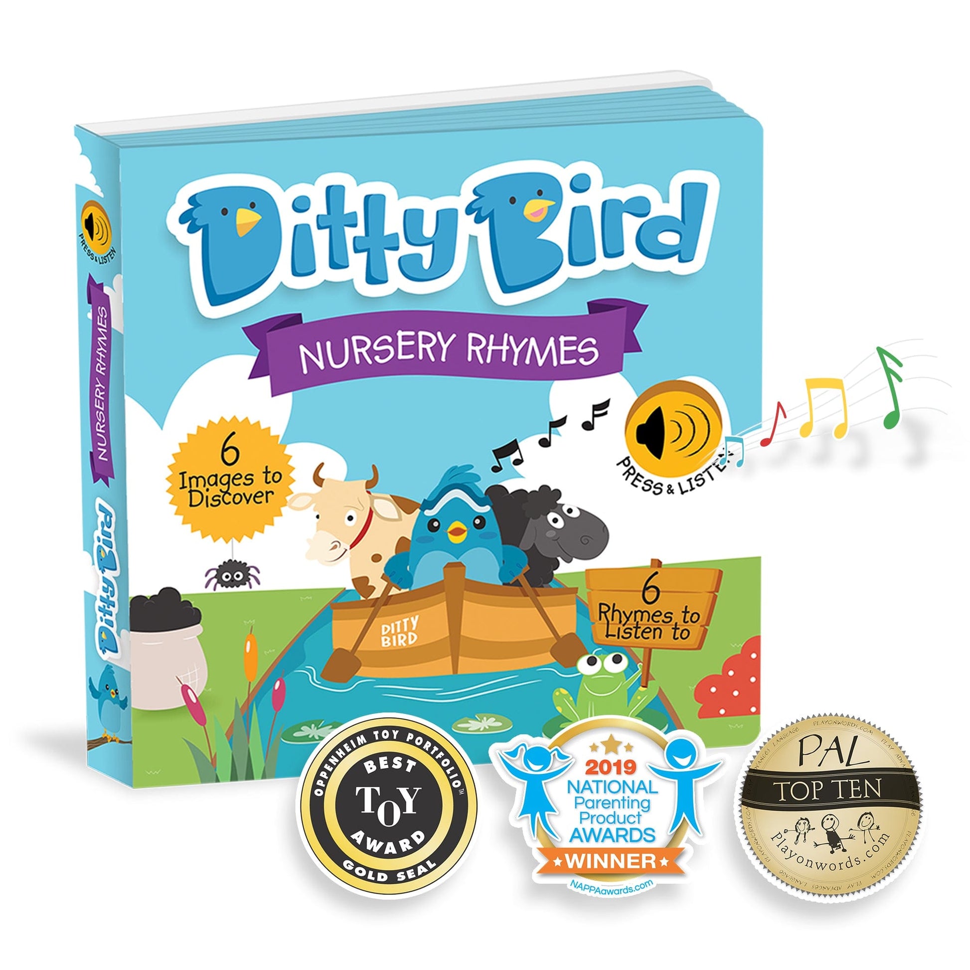 Ditty Bird Nursery Rhymes Musical Book Ditty Bird Nursery Rhymes Musical Book 