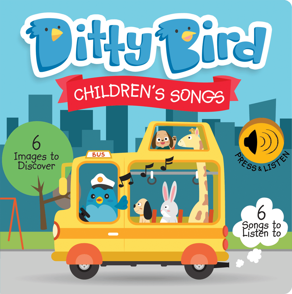Ditty Bird Children's Songs Musical Book Ditty Bird Children's Songs Musical Book 