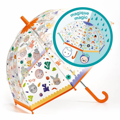 Djeco Faces Colour Changing Umbrella Djeco Faces Colour Changing Umbrella 