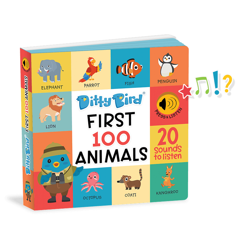 Ditty Bird First 100 Animals Board Book Ditty Bird First 100 Animals Board Book 