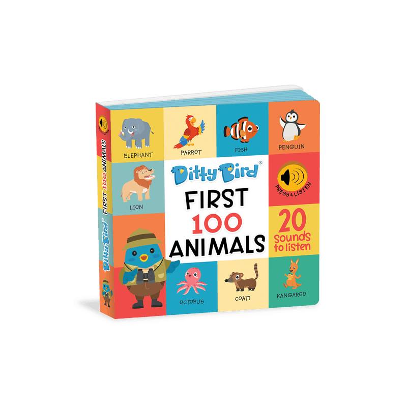 Ditty Bird First 100 Animals Board Book Ditty Bird First 100 Animals Board Book 