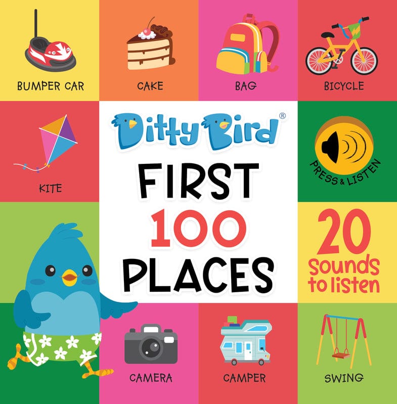 Ditty Bird First 100 Places Board Book Ditty Bird First 100 Places Board Book 
