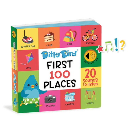 Ditty Bird First 100 Places Board Book Ditty Bird First 100 Places Board Book 