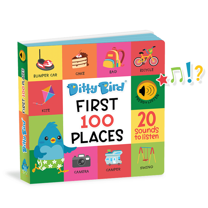 Ditty Bird First 100 Places Board Book Ditty Bird First 100 Places Board Book 