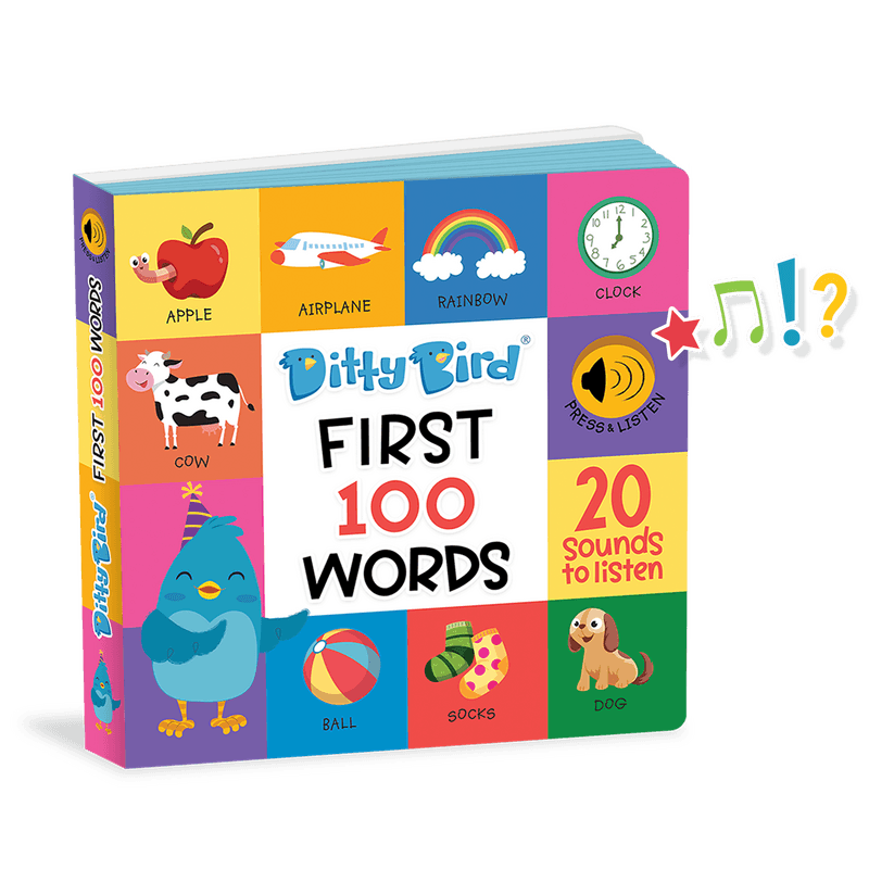 Ditty Bird First 100 Words Board Book Ditty Bird First 100 Words Board Book 
