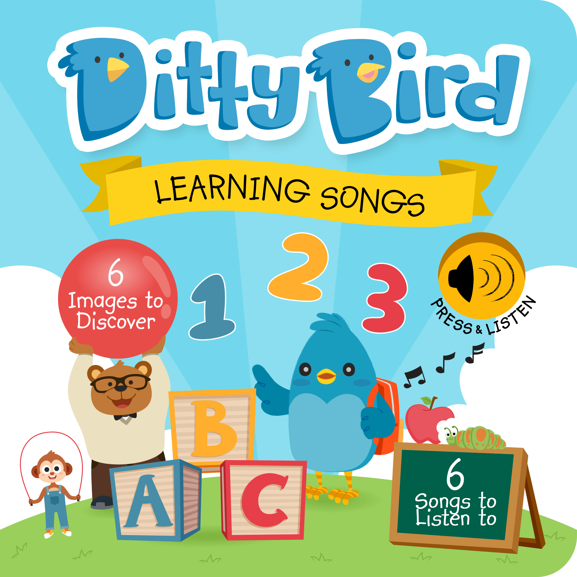 Ditty Bird Learning Songs Musical Book Ditty Bird Learning Songs Musical Book 