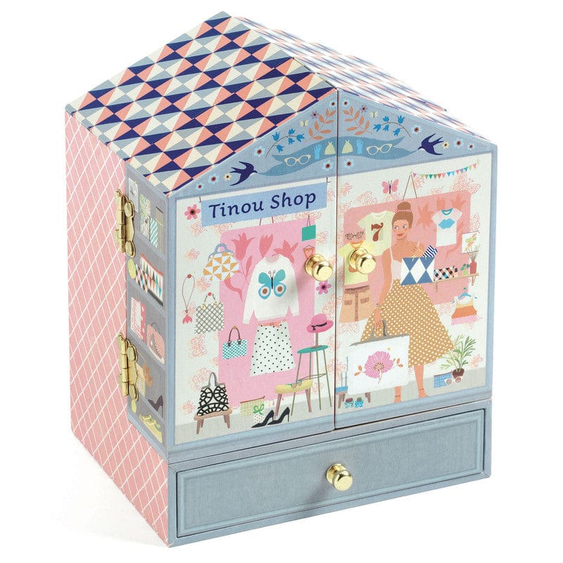 Djeco Tinou Shop Music Box Djeco Tinou Shop Music Box 