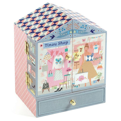 Djeco Tinou Shop Music Box Djeco Tinou Shop Music Box 