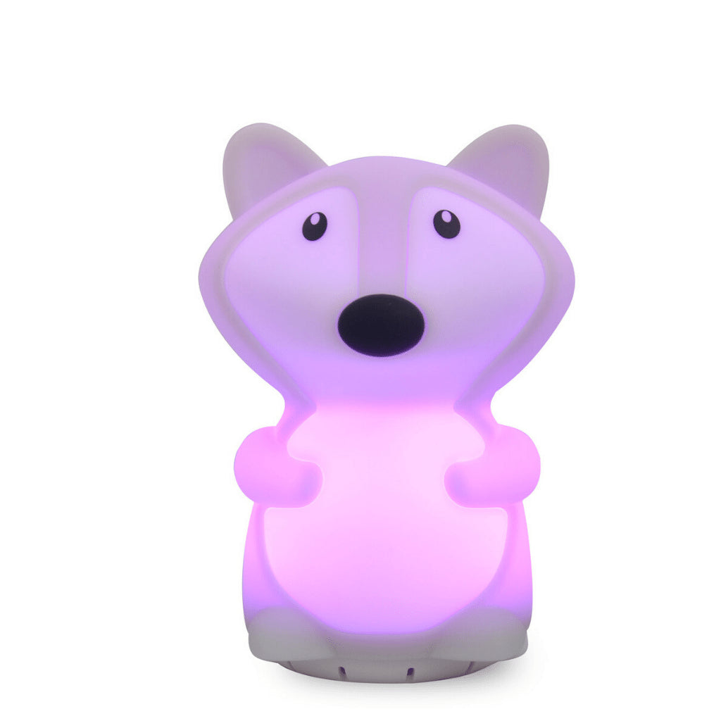 Duski LED Fox Silicone Rechargeable Night Light Bluetooth Speaker Duski LED Fox Silicone Rechargeable Night Light Bluetooth Speaker 