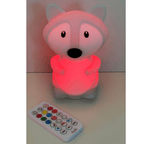 Duski LED Fox Silicone Rechargeable Night Light Bluetooth Speaker Duski LED Fox Silicone Rechargeable Night Light Bluetooth Speaker 