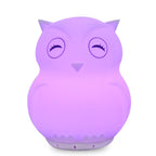 Duski LED Owl Silicone Rechargeable Night Light Bluetooth Speaker Duski LED Owl Silicone Rechargeable Night Light Bluetooth Speaker 