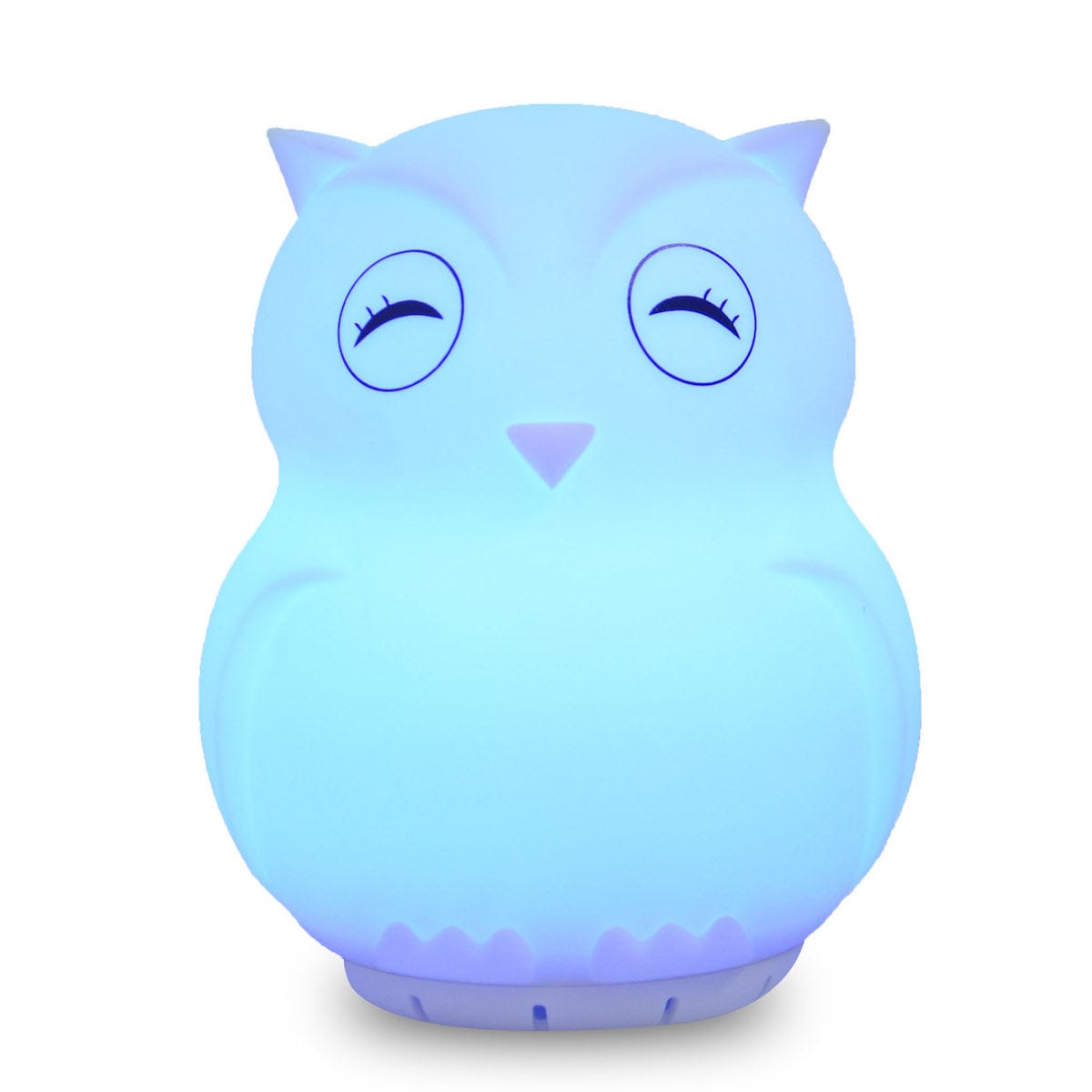 Duski LED Owl Silicone Rechargeable Night Light Bluetooth Speaker Duski LED Owl Silicone Rechargeable Night Light Bluetooth Speaker 