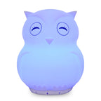 Duski LED Owl Silicone Rechargeable Night Light Bluetooth Speaker Duski LED Owl Silicone Rechargeable Night Light Bluetooth Speaker 