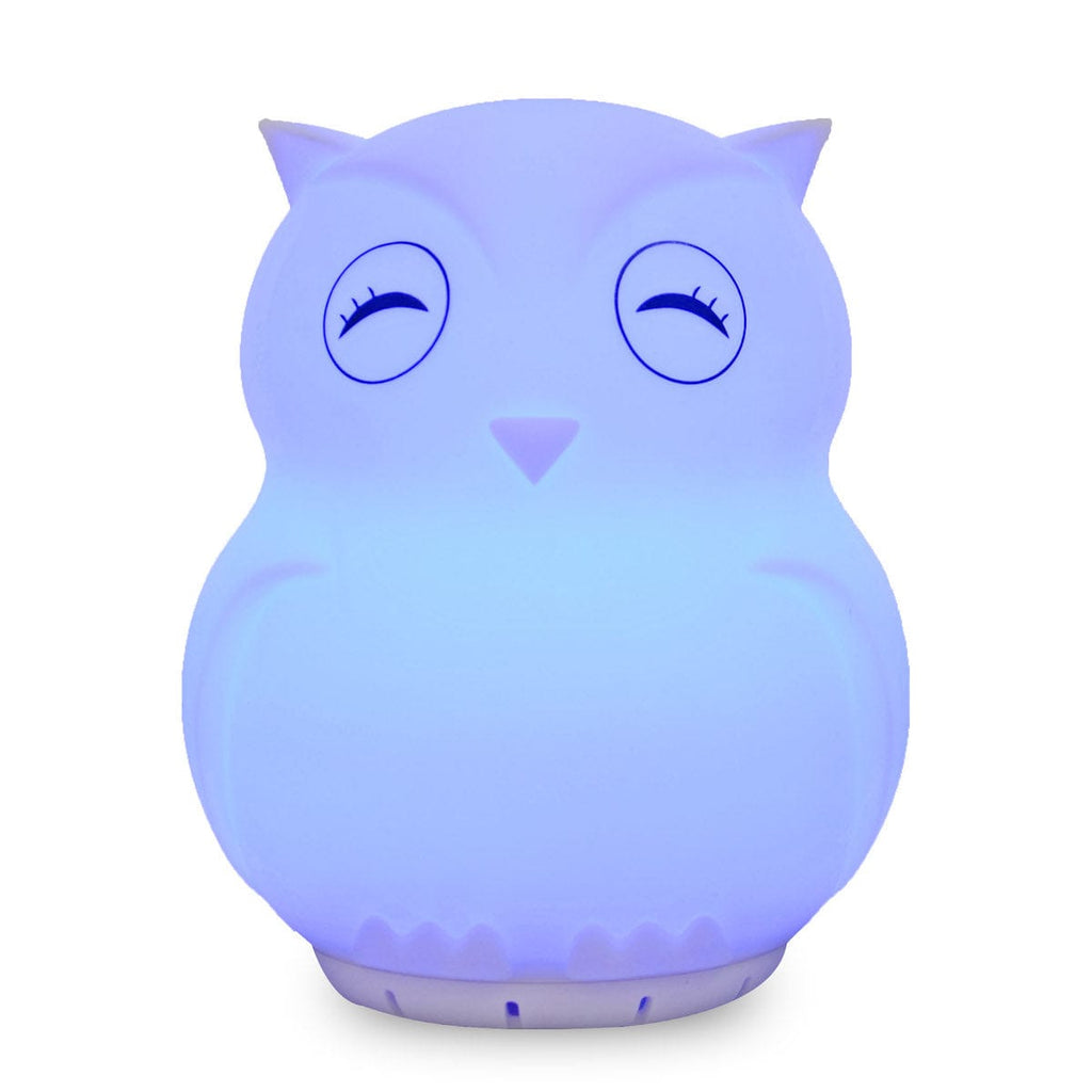 Duski LED Owl Silicone Rechargeable Night Light Bluetooth Speaker Duski LED Owl Silicone Rechargeable Night Light Bluetooth Speaker 